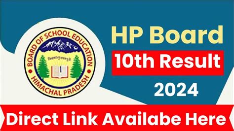 Himachal Pradesh Board Hpbose Th Th Result Out Sarkari