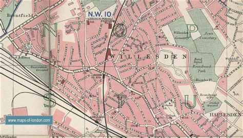 Map Of Wembley London