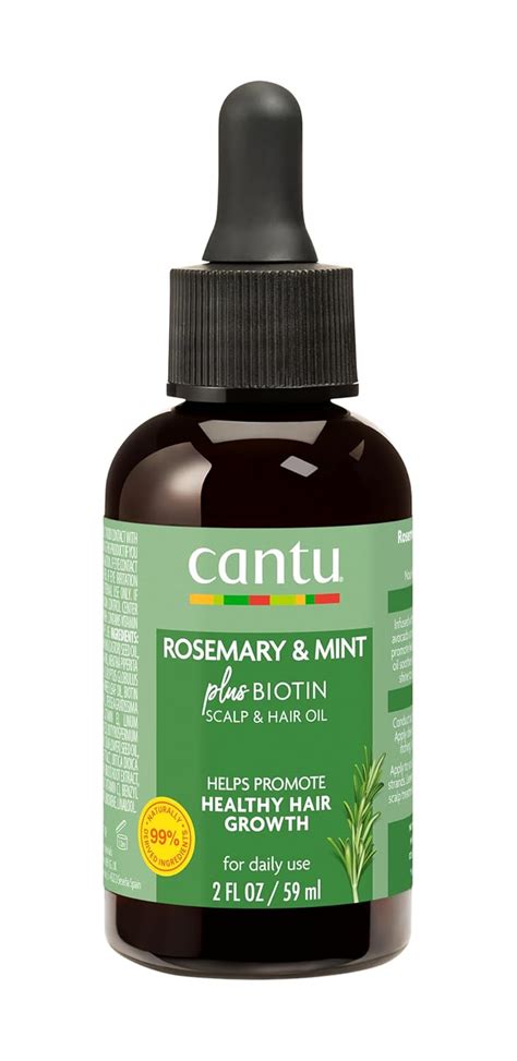 Cantu Strengthening Biotin Infused Hair And Scalp Oil With Rosemary And Mint 59ml