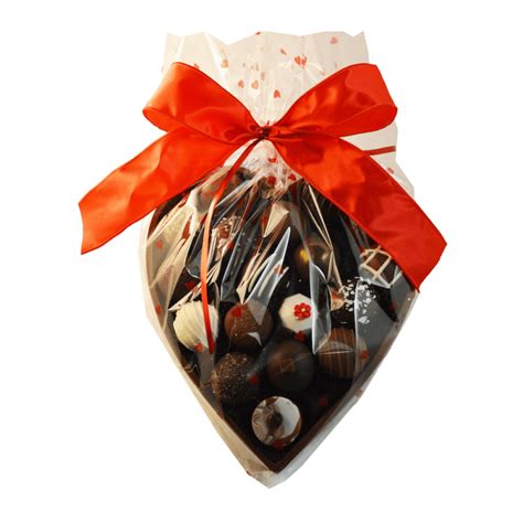 18 pc Solid Dark or Milk Chocolate Heart Gift Box | Chocolati