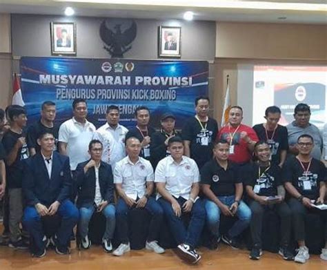 Eko Firli Sacara Aklamasi Kembali Pimpin Kick Boxing Jateng Jatengaja