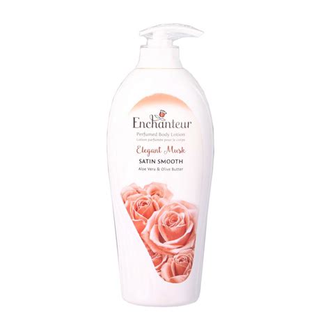 ENCHANTEUR ELEGANT MUSK PERFUMED BODY LOTION 500ML Visit Cosmetics