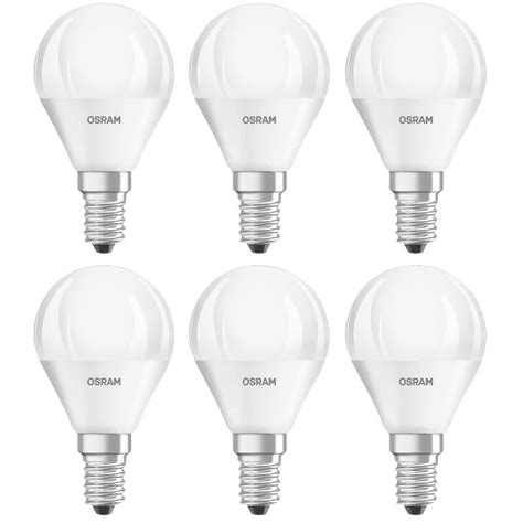 X Osram Led Star Classic P Leuchtmittel Tropfen W W E Matt