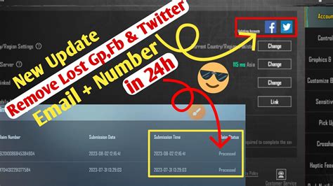 How To Remove Lost Fb Twitter Gp Email Phone From Pubg Account