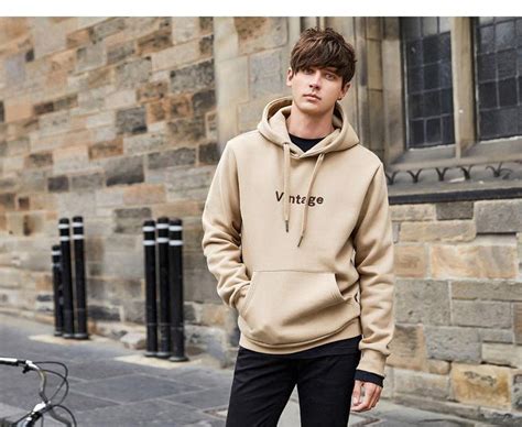 Mens Hoodie Long Sleeve Streetwear Casual Comfortable Hoodies Men