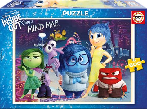 Puzzle Disney Pixar - Inside out Educa-16335 500 pieces Jigsaw Puzzles ...