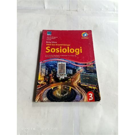 Jual Buku Siswa Aktif Dan Kreatif Belajar Sosiologi Sma Ma Kls Xii K