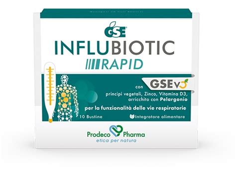 GSE Influbiotic Rapid Prodeco Pharma Erbalice It Erboristeria