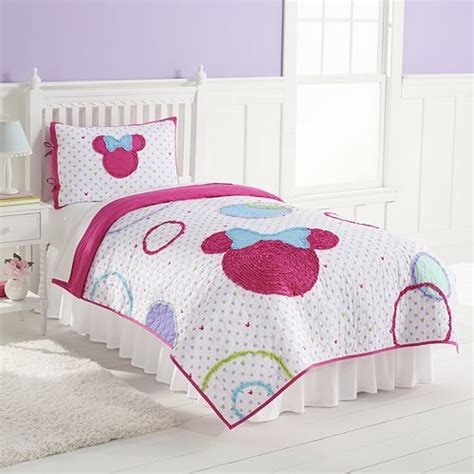 Disneys Minnie Mouse Quilt Set By Jumping Beans® Toddler Bed Quilt