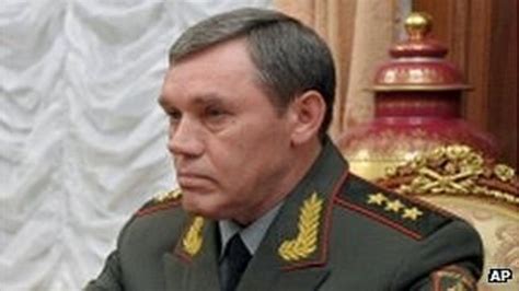 Profile Russias New Military Chief Valery Gerasimov Bbc News