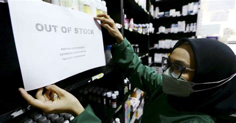 Shortage In Medicine Supply Will Affect Management Of Patients