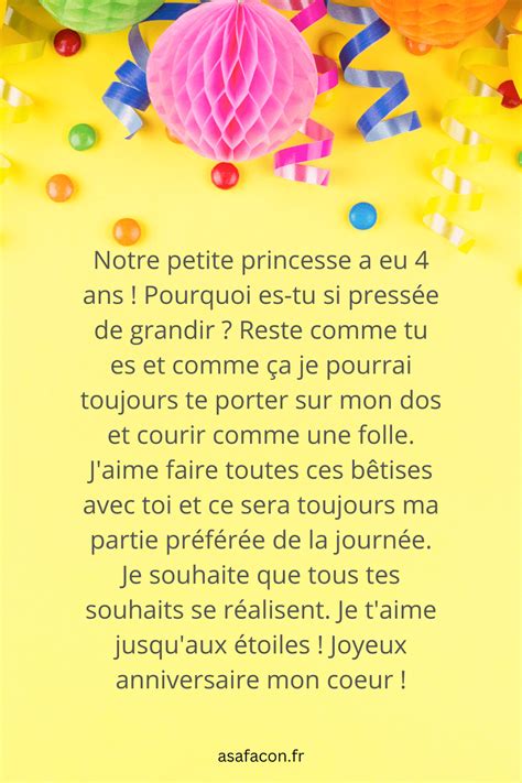 Textes Pour Souhaiter Un Joyeux Anniversaire De Ans