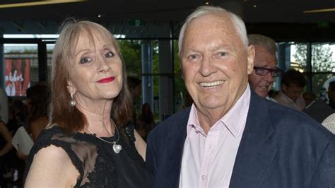 Alan Bond steps out with Sally Burton at the opening night of Les ...