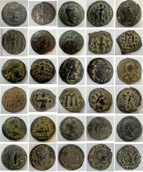 Antike Lot Of Coins Nd Century Bc Th Century Ad Incl Roman