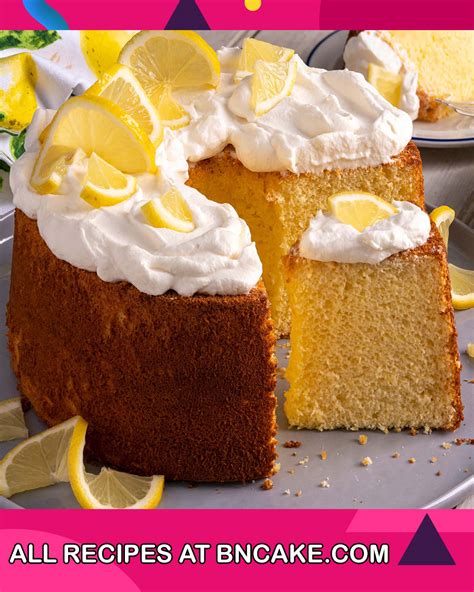 Lemon Chiffon Cake Elegance Bncake Useful Informations About Cake