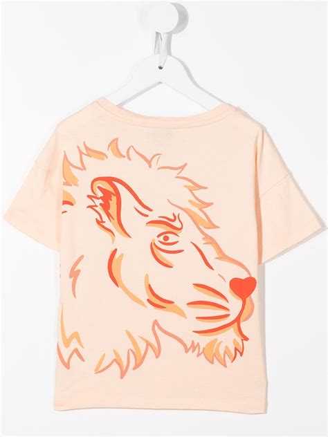 Kenzo Kids Tiger Print Short Sleeved T Shirt Farfetch