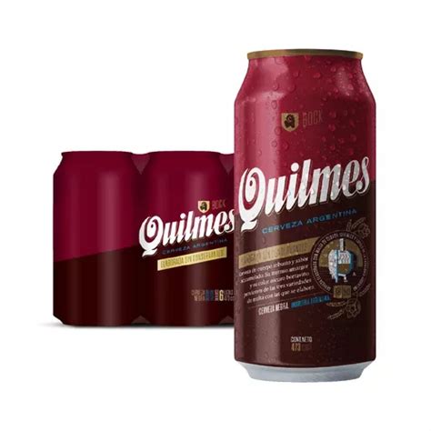 Cerveza Quilmes Bock Lata 473 ML 6 Unidades