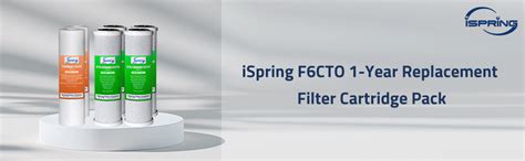 Ispring F Cto Prefilters For Cw And Standard Reverse Osmosis Ro Water