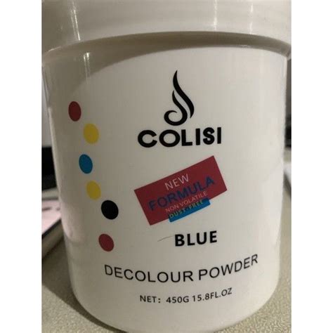 COLISI DECOLOUR POWDER Hair Bleaching Blue Powder 400g Beauty