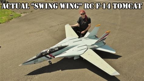 Actual Swing Wing Rc Grumman F Tomcat X Wren Di Turbines