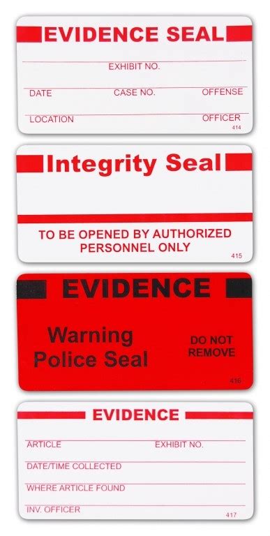 White Integrity Seal Integrity Seal 100 Roll