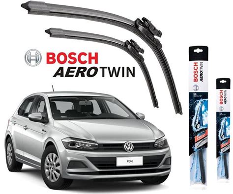 Palheta Limpador Parabrisa Originial Bosch AeroTwin VW Polo Comfortline