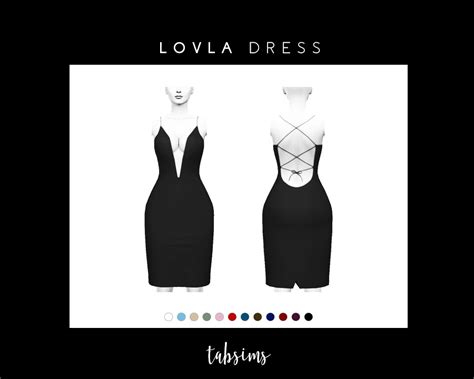 Lovla Dress Base Game Compatible Found In Tabsims