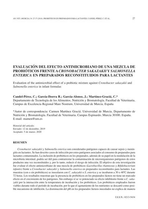 Pdf Evaluaci N Del Efecto Antimicrobiano De Una Mezcla Dokumen Tips