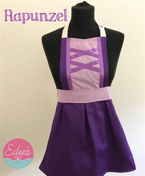 Rapunzel Inspired Princess Apron Etsy Uk