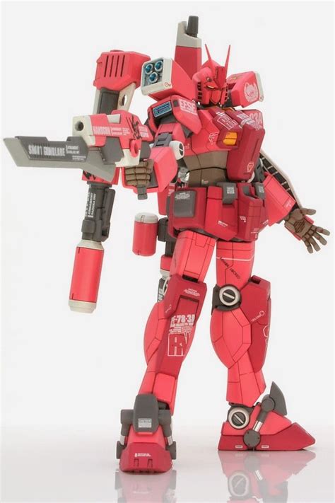 Custom Build HGBF 1 144 Gundam Amazing Red Warrior Detailed