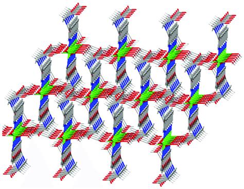 3d Supramolecular Network Structure By Hydrogen Bonds And π π Stacking Download Scientific