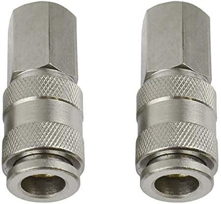 Euro Air Line Hose Connector Fitting Female Quick Release 1 4 Inch BSP