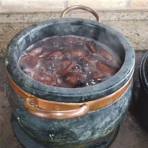 Panela De Press O De Pedra Litros Curada Cozimento R Pido E