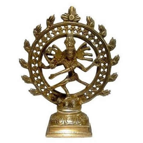 Brass Divine Temples Nataraj Figurine Statue at Rs 990 in Mumbai | ID: 16502675191