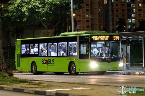 Bus 974 SBS Transit MAN A22 Euro 6 SG1889J Land Transport Guru