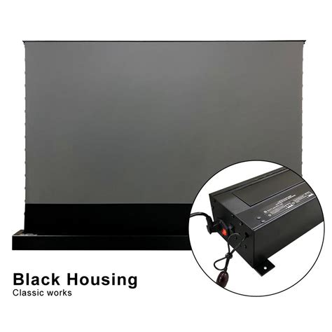 Vividstorm 120 inch Ultra Short Throw Projector Screen |Vividstorm VSDSTUST120H Floor Rising ALR ...