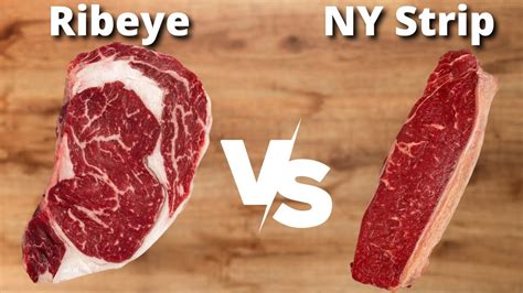 Ribeye Vs New York Strip Steak Which Is Better Youtube