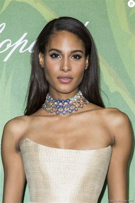 Cindy Bruna Au Photocall Du Dîner De Lamfar à Lhôtel Peninsula Spa