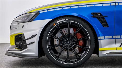 Audi Rs R Abt Sportsline Chevaux Pour La Polizei Les Voitures