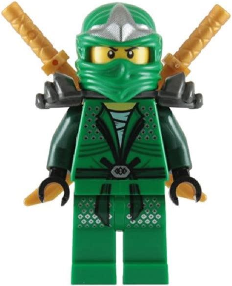 Amazon.com: Lloyd ZX (Green Ninja) with Dual Gold Swords - LEGO Ninjago ...