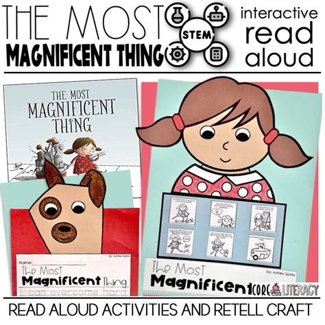 The Most Magnificent Thing Interactive Read Aloud STEM Activity