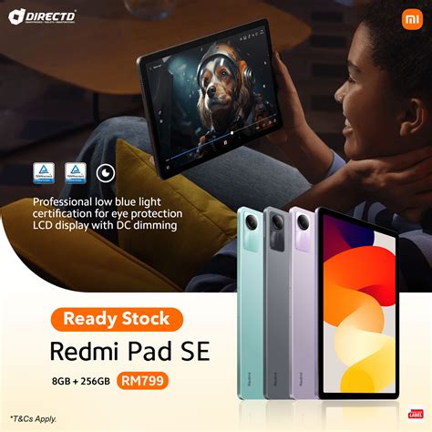 DirectD Retail Wholesale Sdn Bhd Online Store Redmi Pad SE 8GB