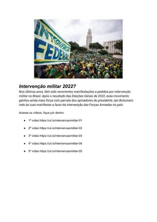 Interven O Militar Pdf