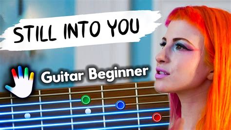 Still Into You Guitar Lessons For Beginners Paramore Tutorial Easy