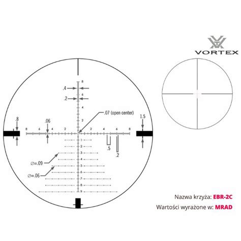 LUNETA CELOWNICZA VORTEX DIAMONDBACK TACTICAL 4 16X44 FFP 30 MM AO EBR