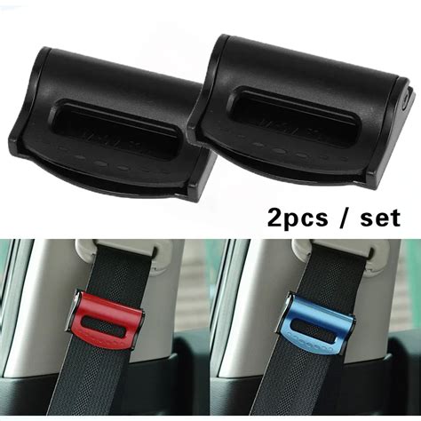 Clips Ajustables De Pl Stico Fuerte Para Cintur N De Seguridad De Coche