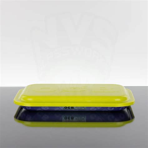 OCB Rolling Tray Lid - Medium - Yellow | NVS Glassworks