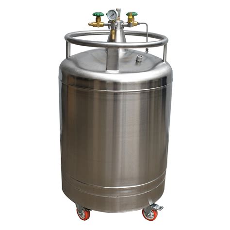 Ydz 100 Pressure Liquid Nitrogen Storage Tank Cryogenic Laboratory