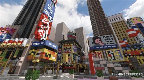 Midtown Manhattan New York City Minecraft