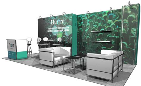 10x20 Trade Show Booths Los Angeles Exhibit Rentals